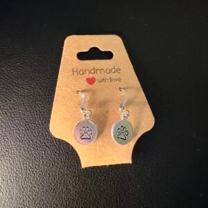 Paw earrings