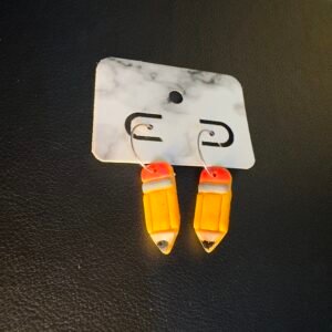 Pencil earrings