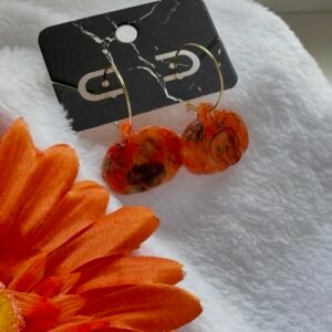 Marbled pumpkin with black