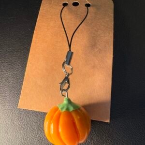 Pumpkin keychain